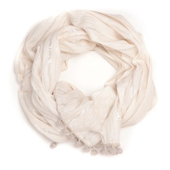 Ananda Design Accessories - Pom Pom scarf • wrap • sarong✨price firm✨